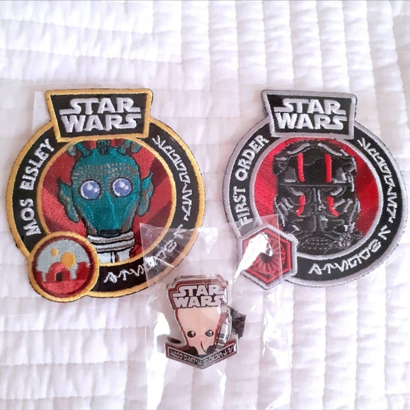 NEW Funko - Star Wars: 2 Patches and 1 Pin - Picture 1 of 1